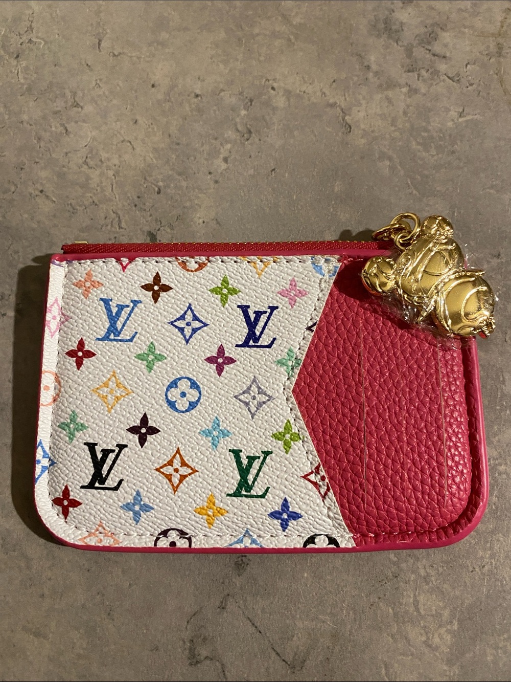 Pink Colorful Fashion Card Holder